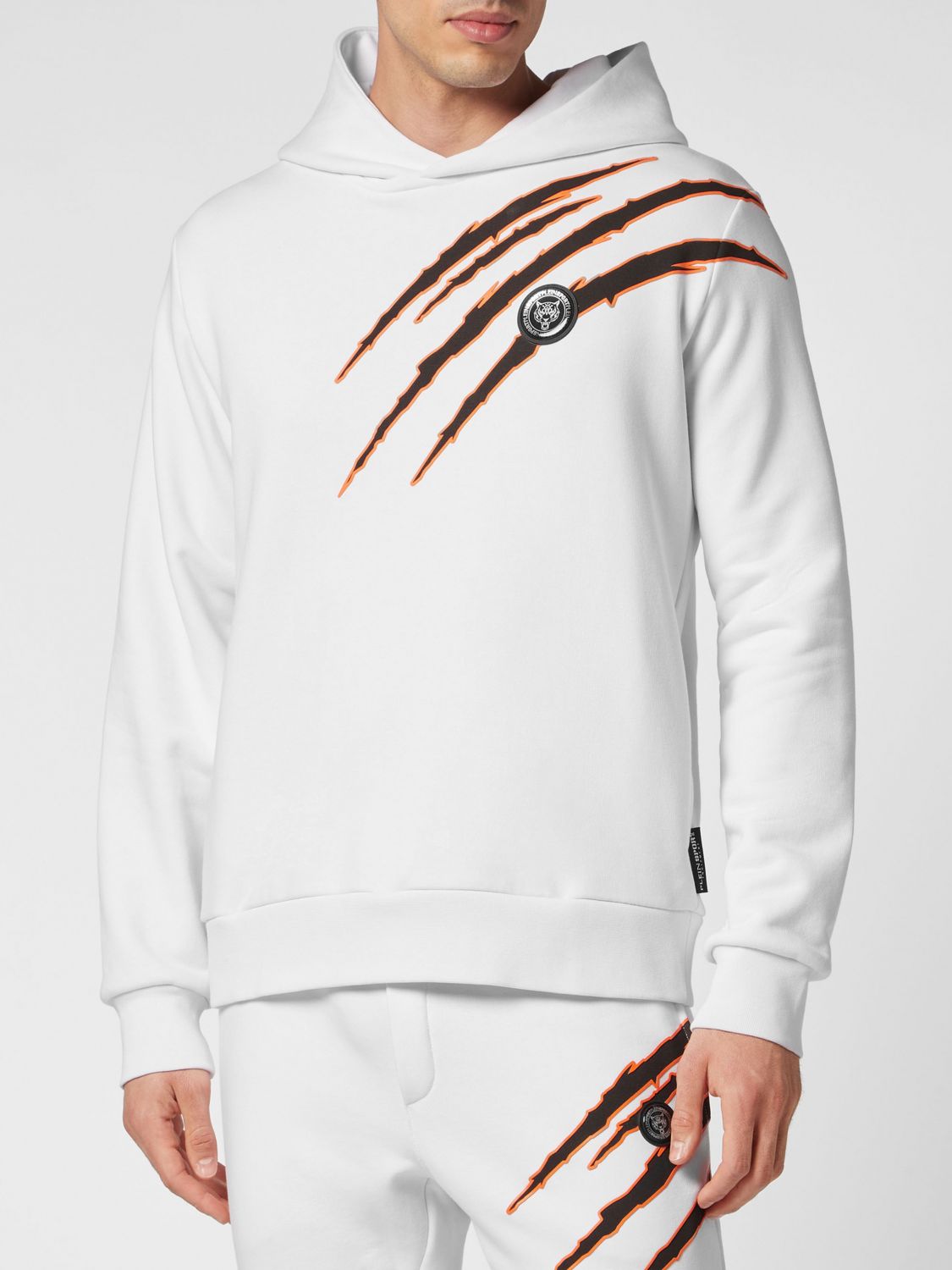 PLEIN SPORT Felpa Uomo colore Bianco