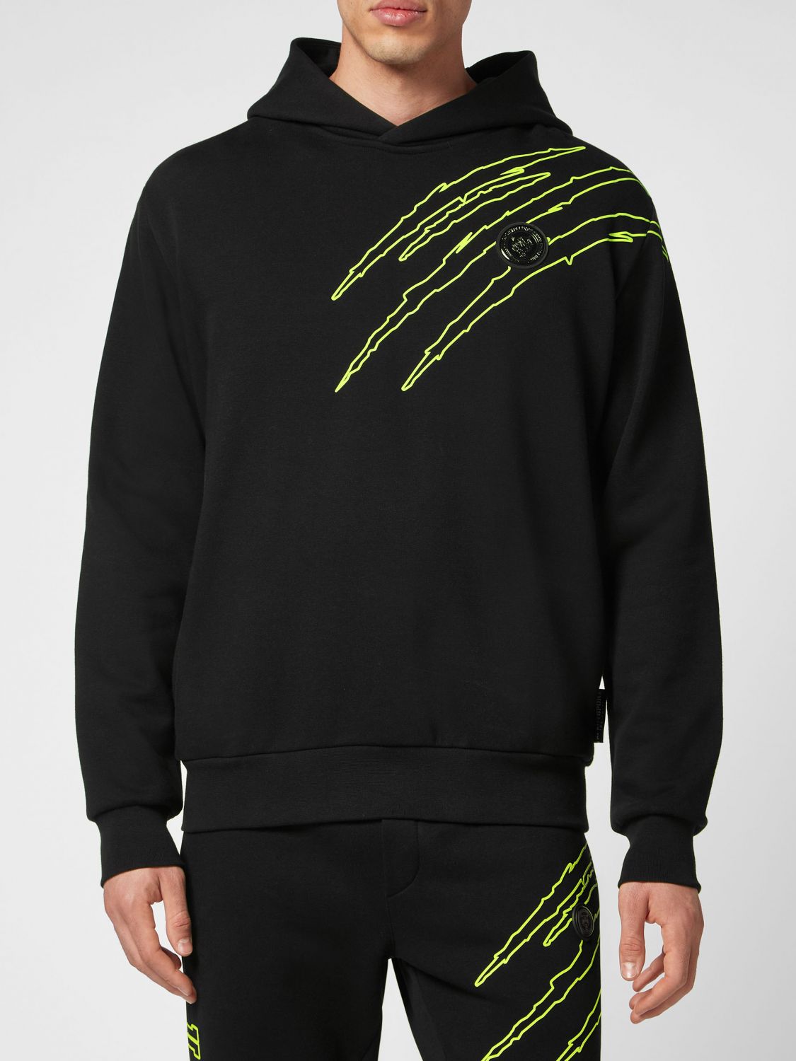 PLEIN SPORT Felpa Uomo colore Nero
