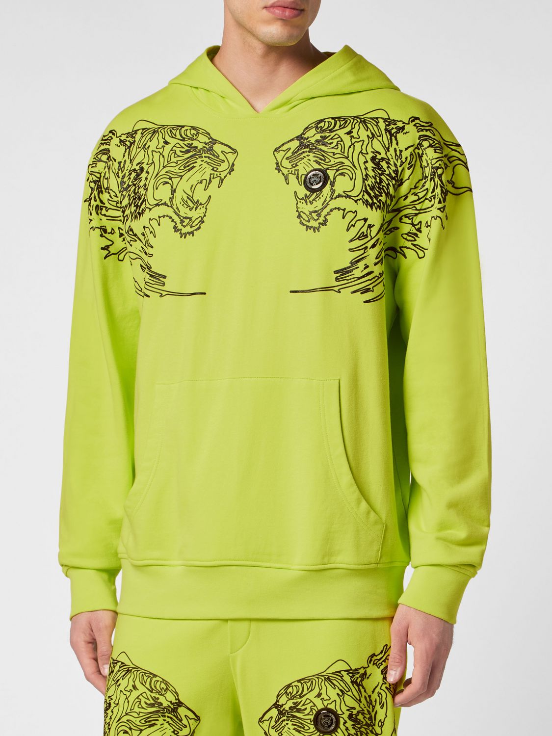 PLEIN SPORT Felpa Uomo colore Giallo