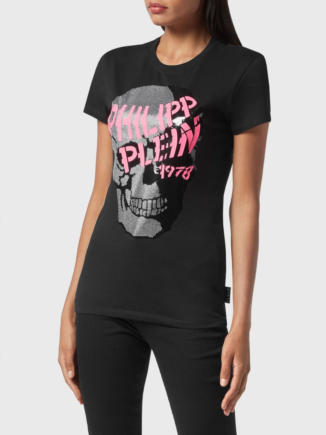 PHILIPP PLEIN T-Shirts Donna colore Nero