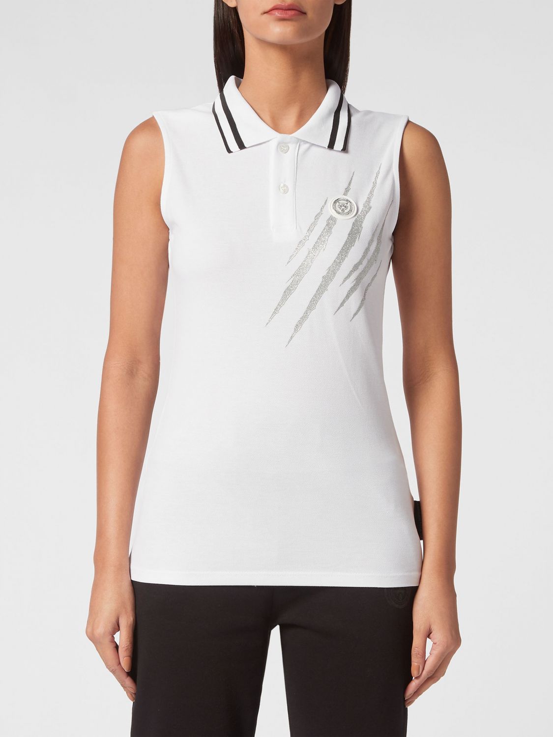 PLEIN SPORT Polo Donna colore Bianco