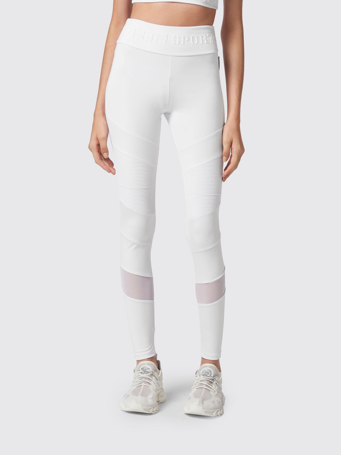 PLEIN SPORT Pantaloni Donna colore Bianco
