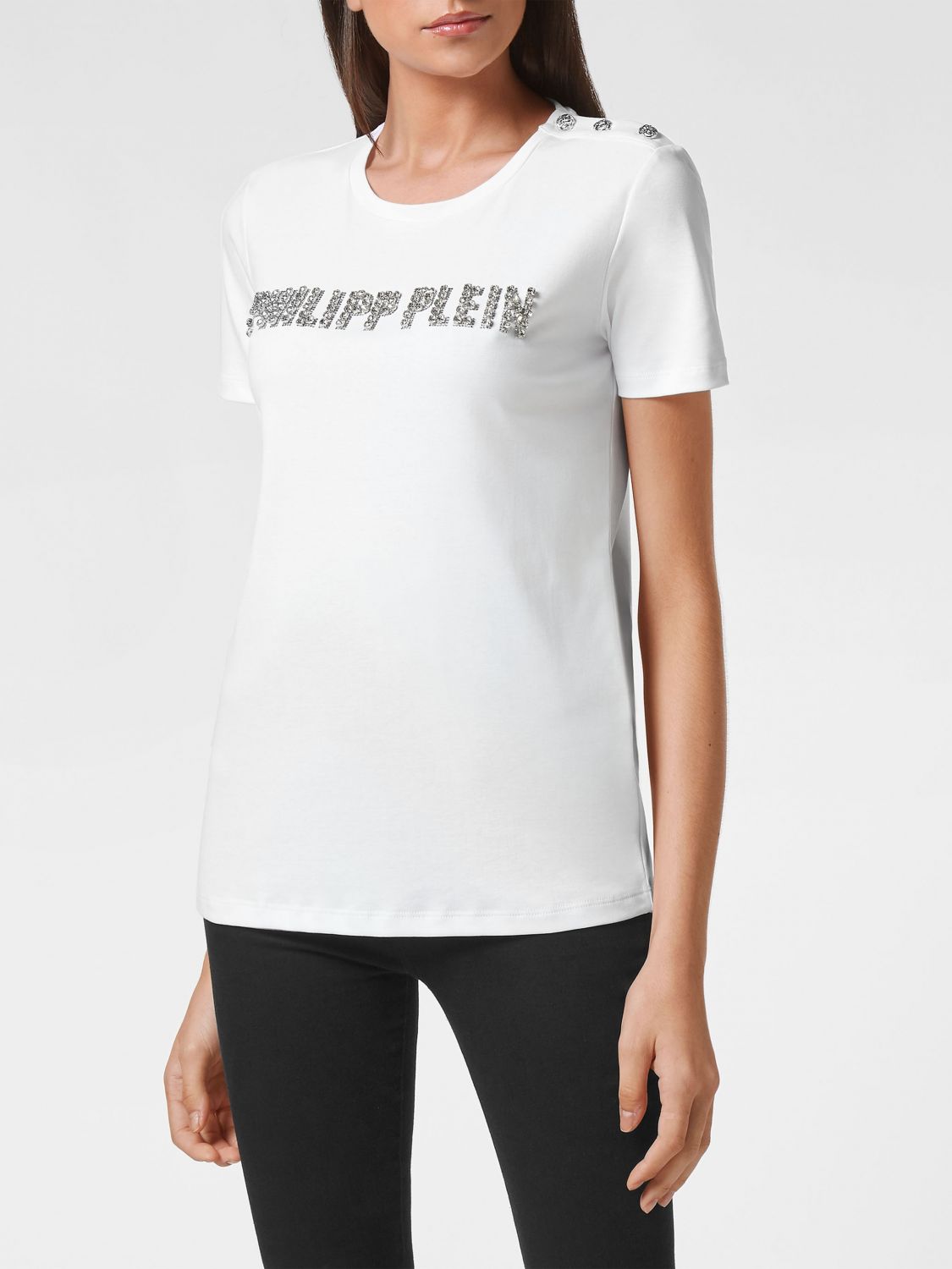 PHILIPP PLEIN T-Shirts Donna colore Bianco