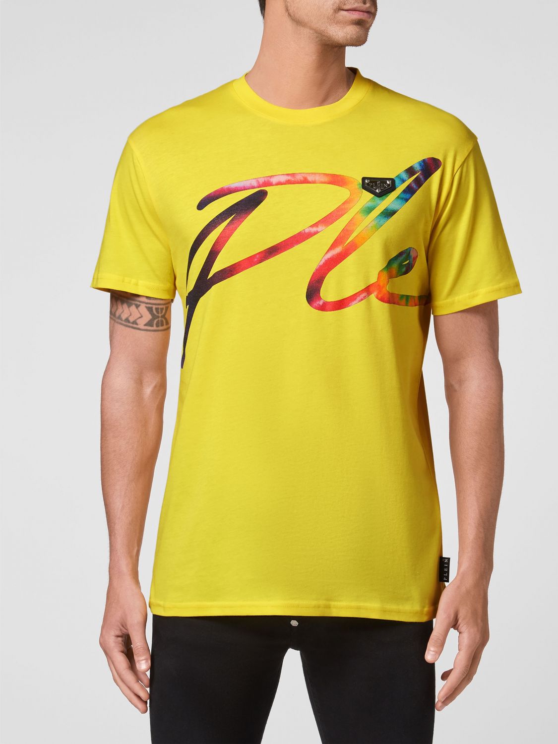 PHILIPP PLEIN T-Shirt Uomo colore Giallo