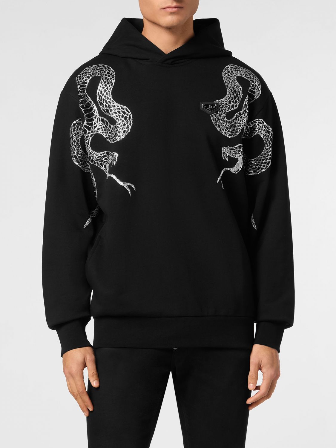 PHILIPP PLEIN Felpa Uomo colore Nero