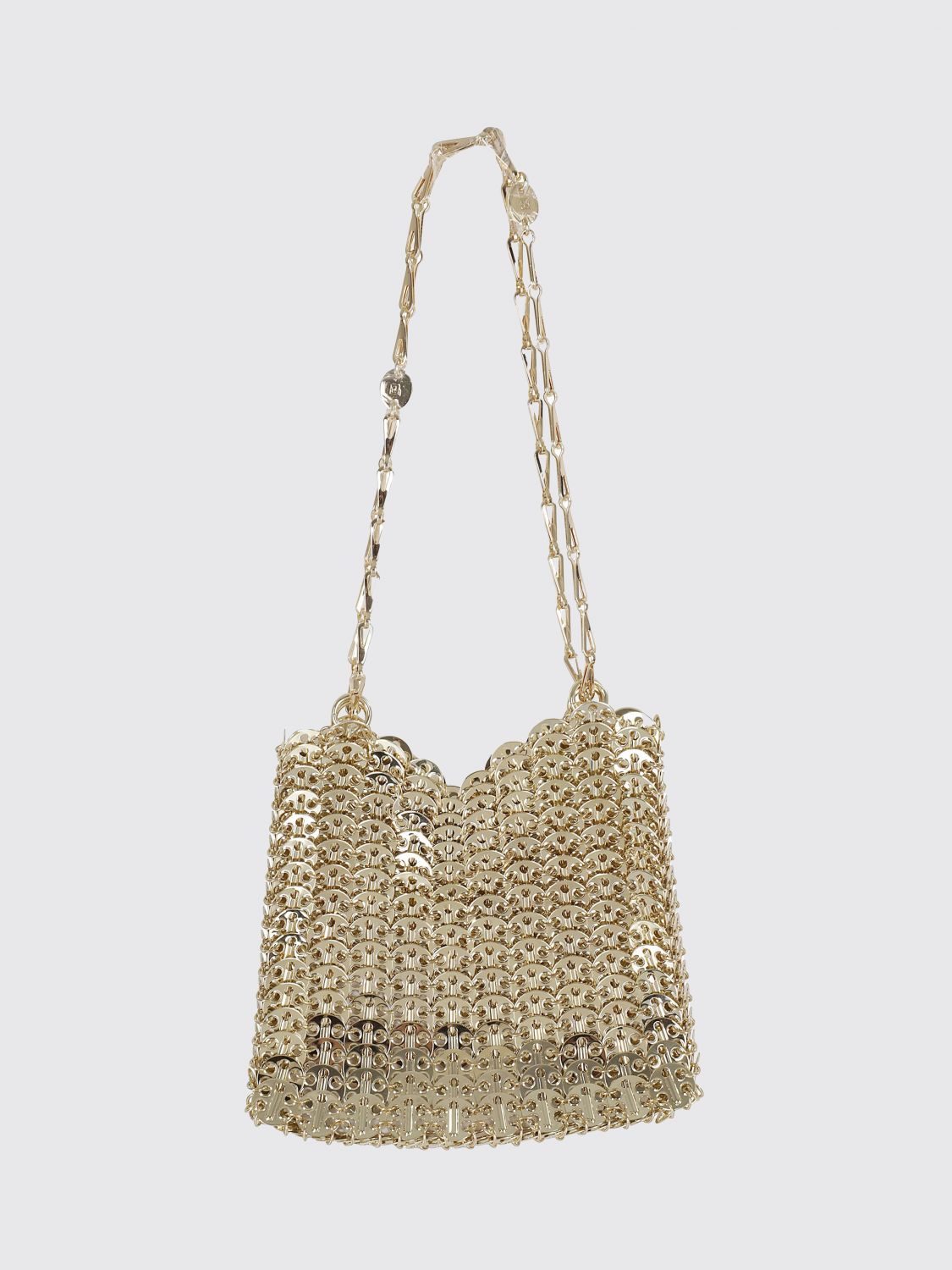 RABANNE Iconic Chain 1969 Metallic Mesh Shoulder Bag