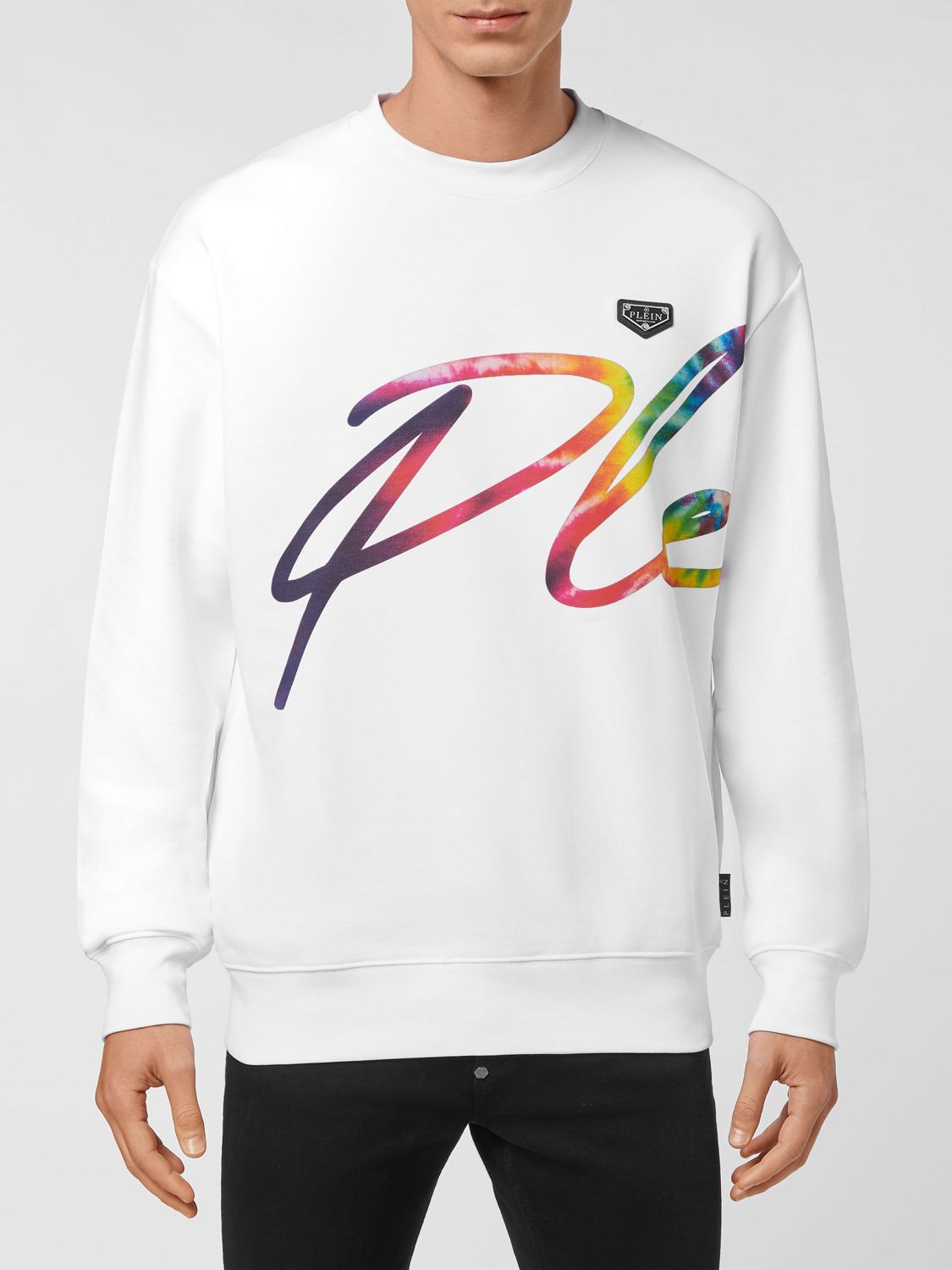 PHILIPP PLEIN Felpa Uomo colore Bianco