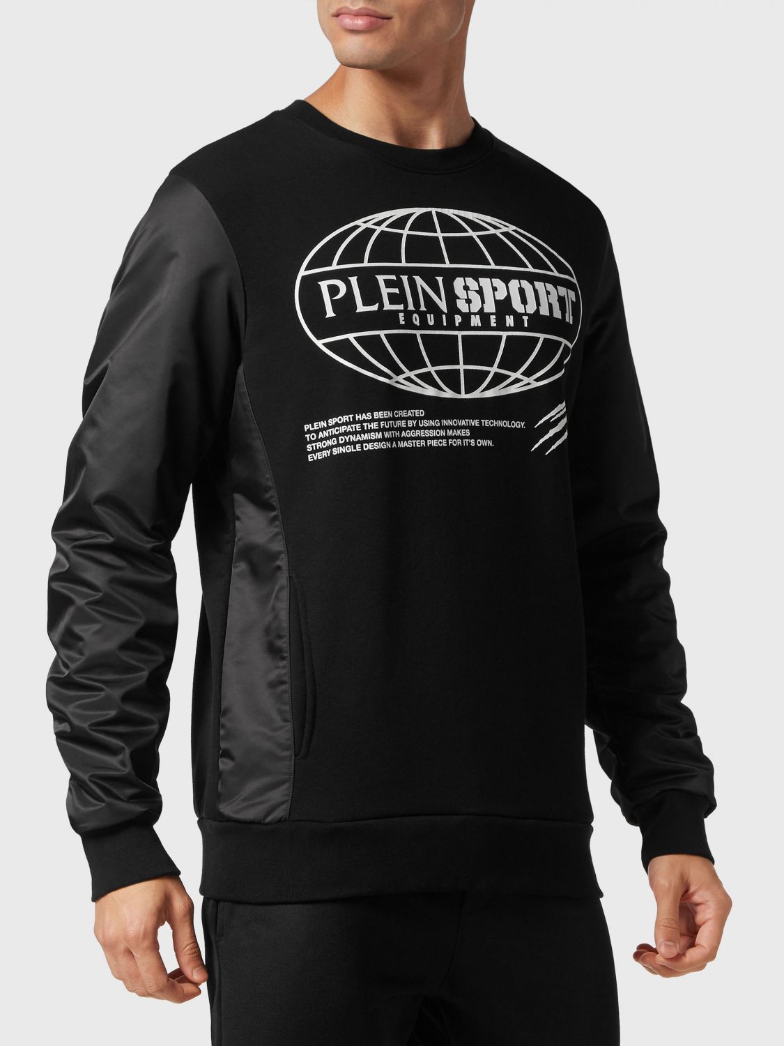PLEIN SPORT Felpa Uomo colore Nero