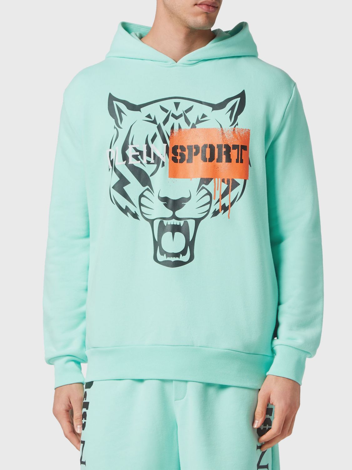 PLEIN SPORT Felpa Uomo colore Verde