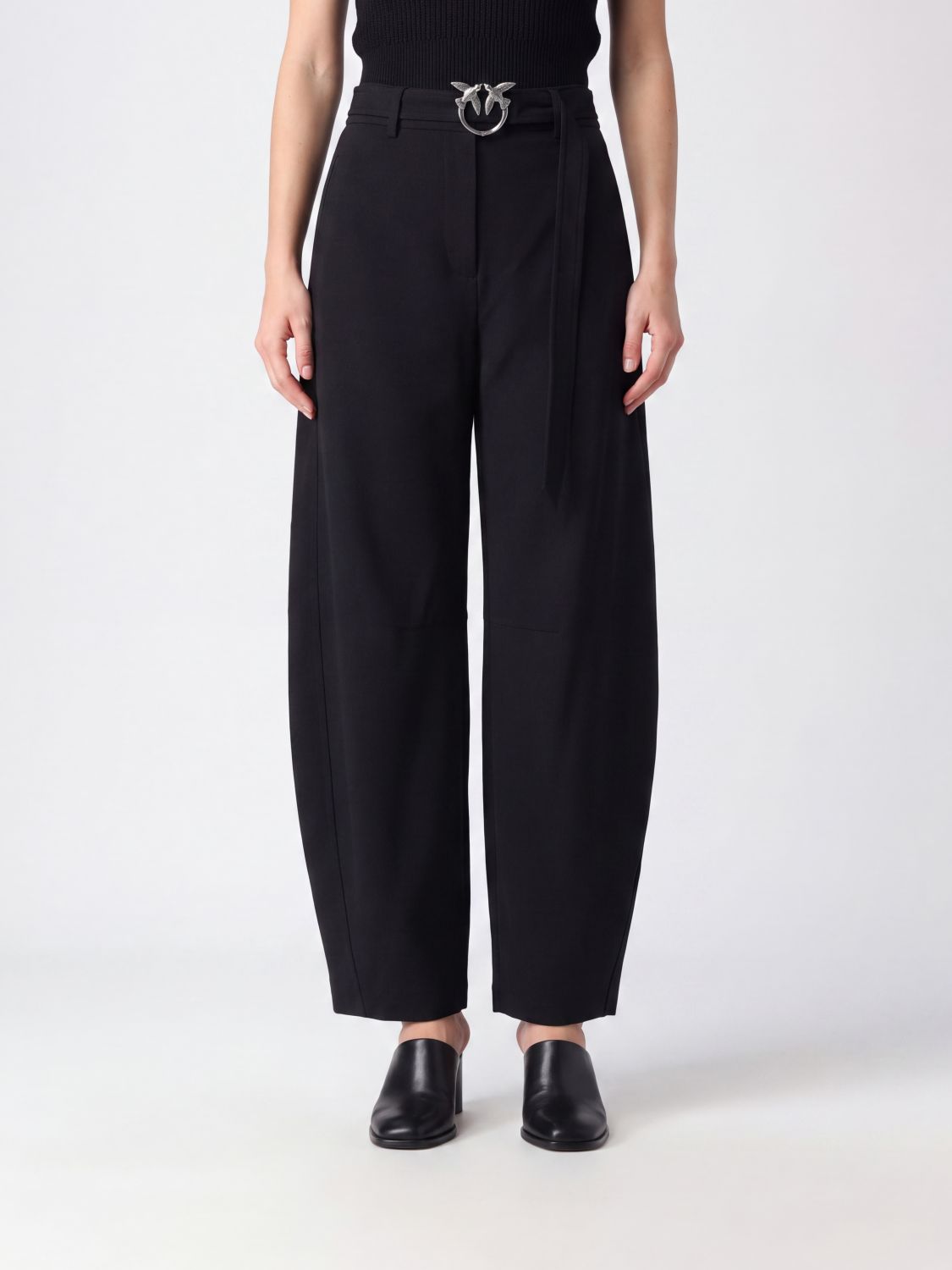 PINKO Pants Woman color Black