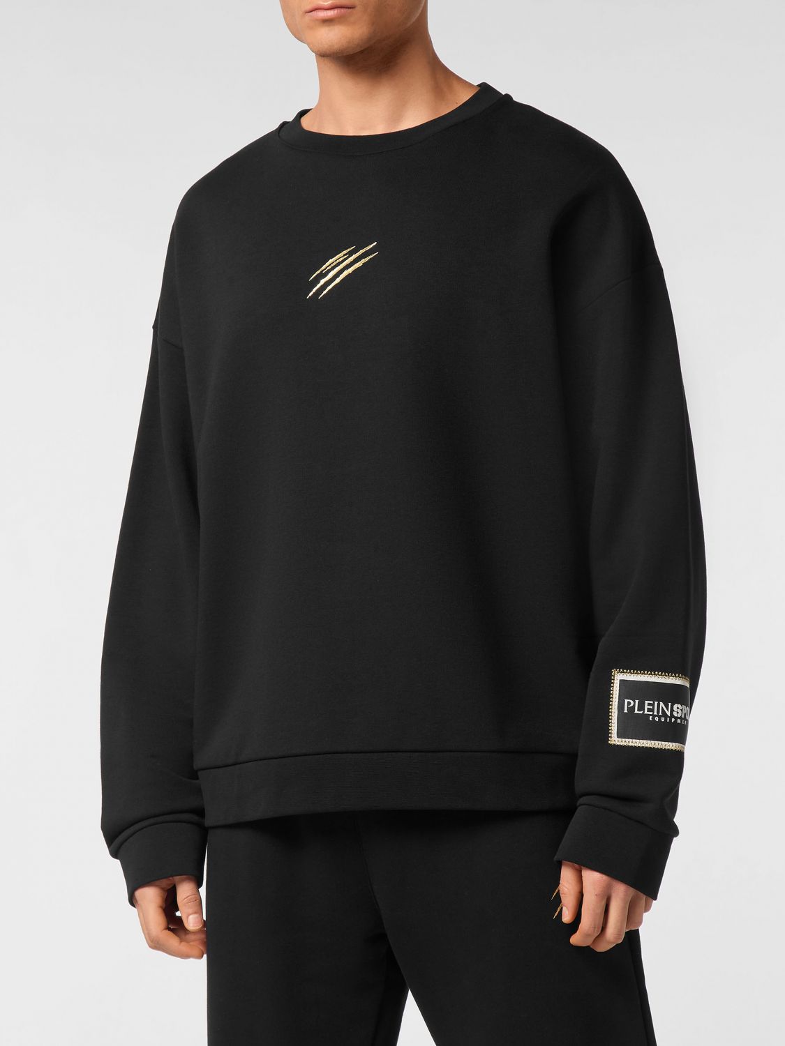 PLEIN SPORT Felpa Uomo colore Nero