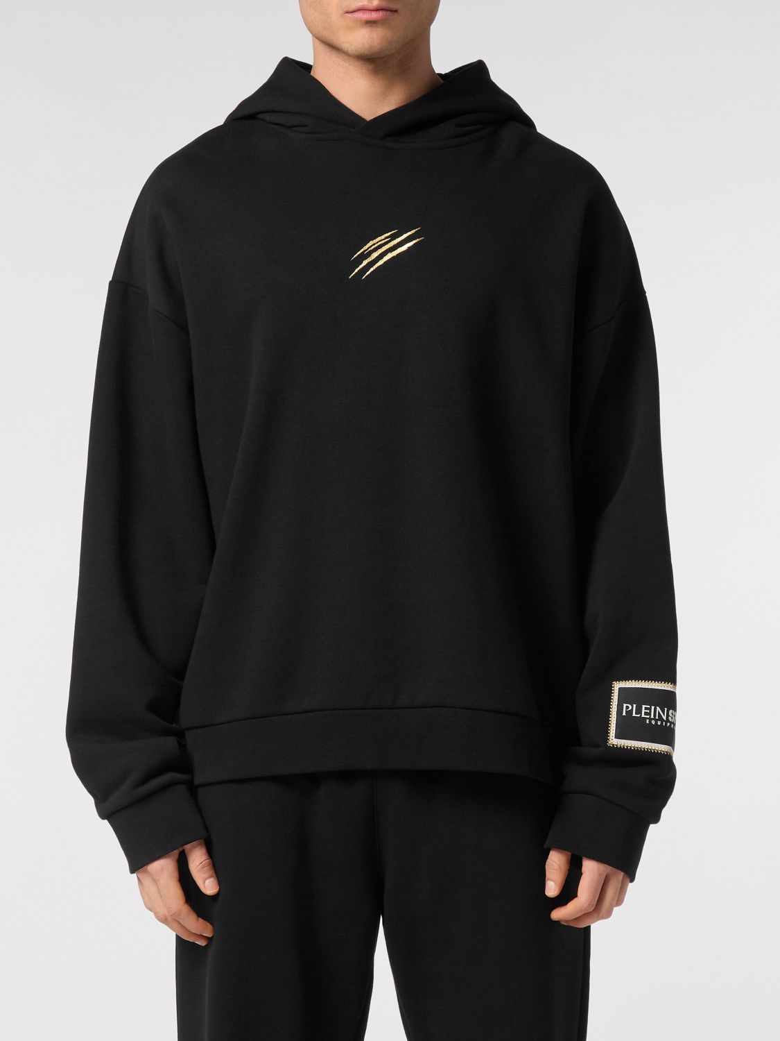 PLEIN SPORT Felpa Uomo colore Nero