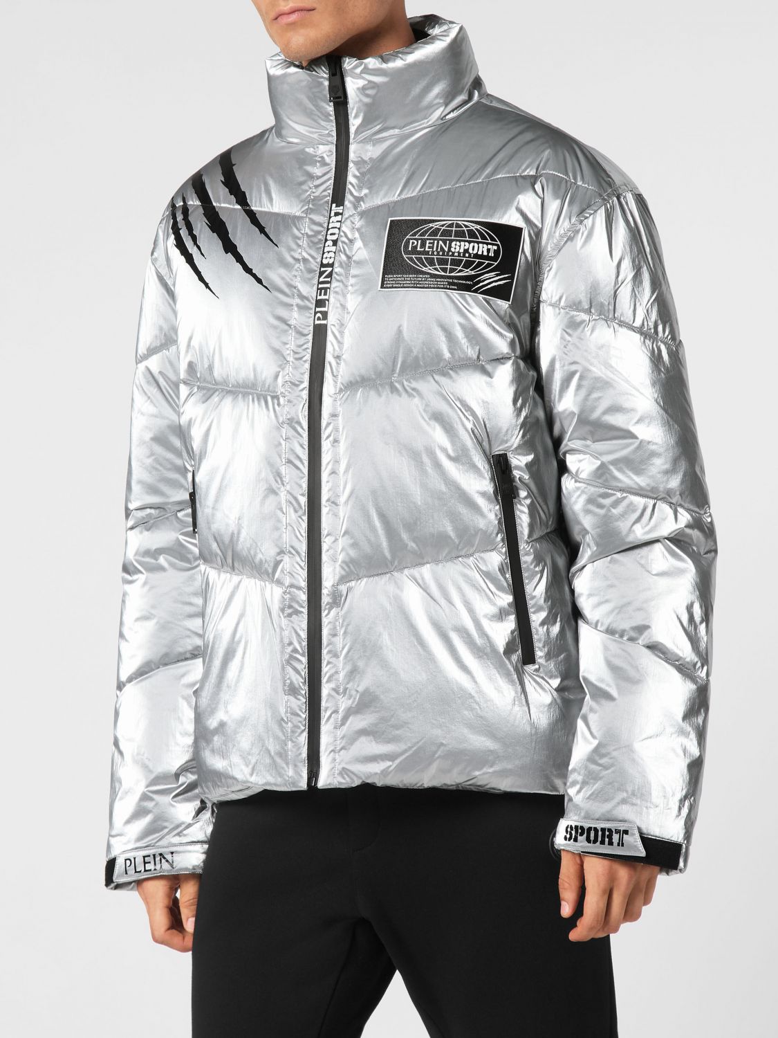PLEIN SPORT Giacca Uomo colore Argento