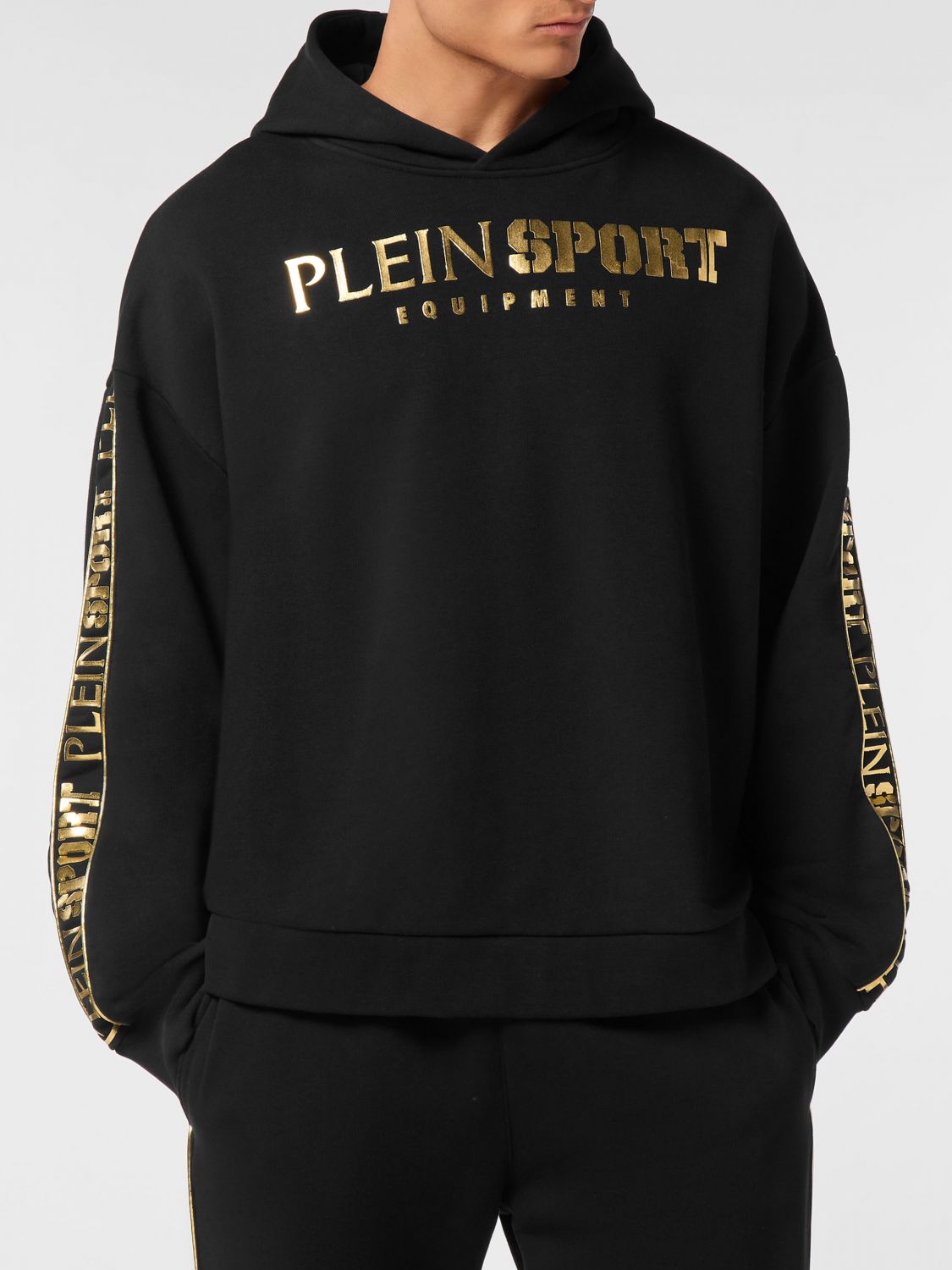 PLEIN SPORT Felpa Uomo colore Nero