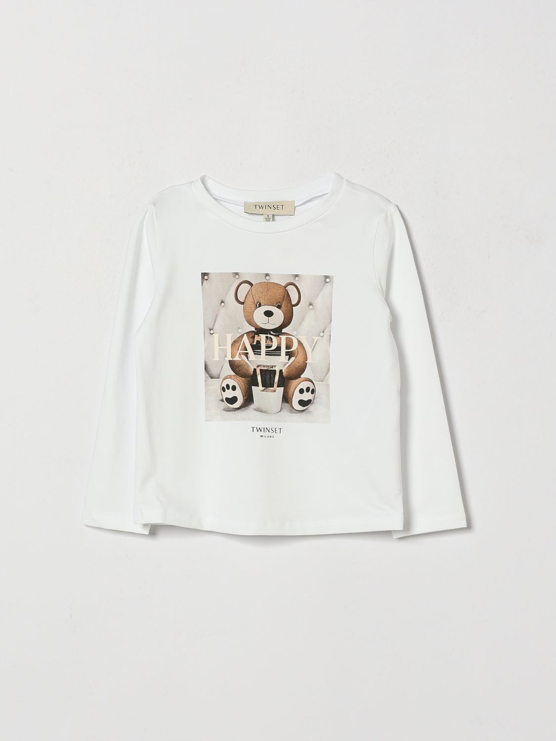 TWINSET T-Shirt Bambino colore Cammello