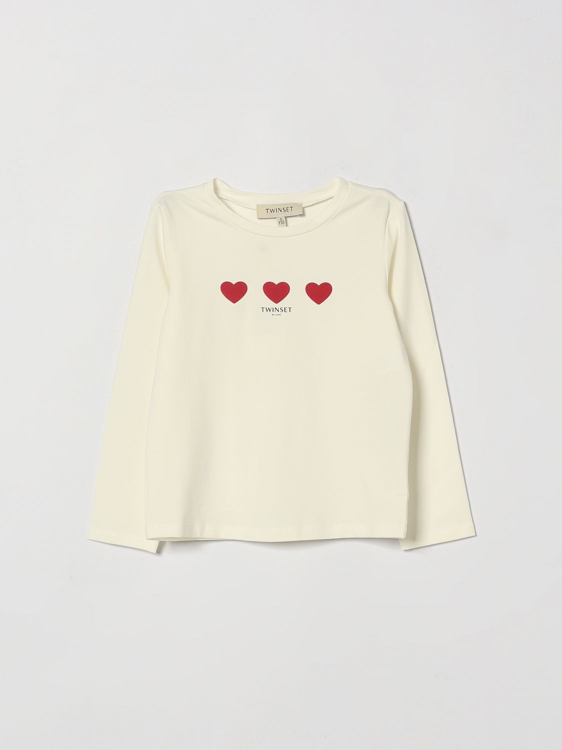 TWINSET T-Shirt Bambino colore Ghiaccio