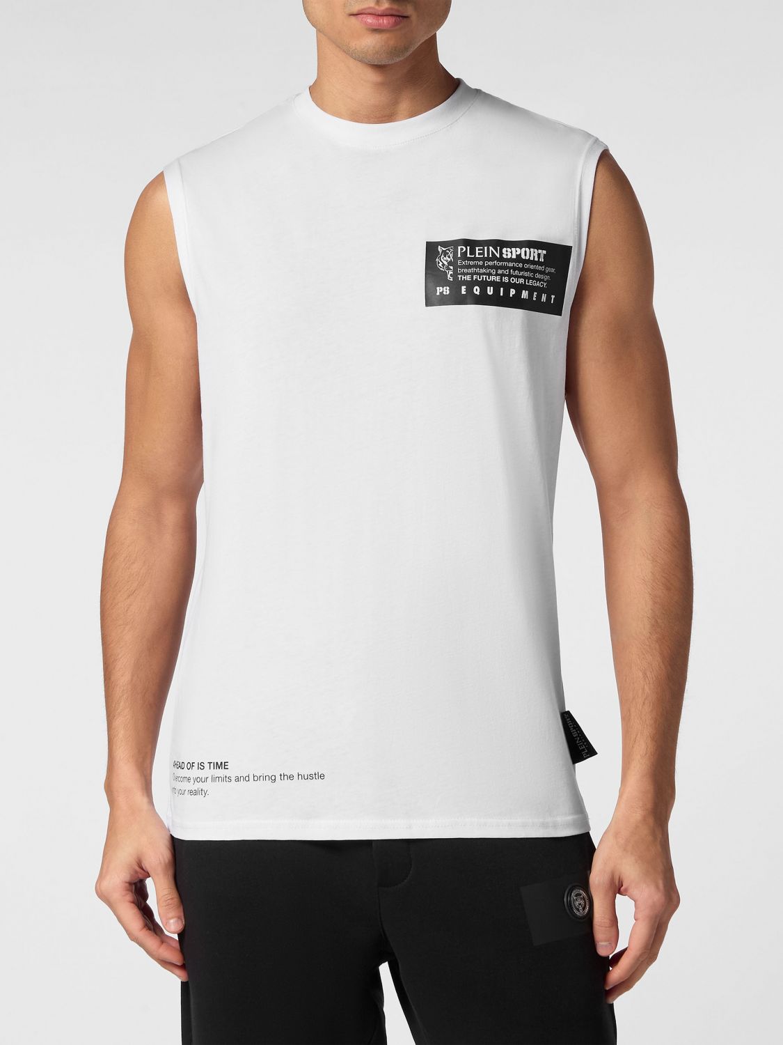 PLEIN SPORT Canotta Uomo colore Bianco