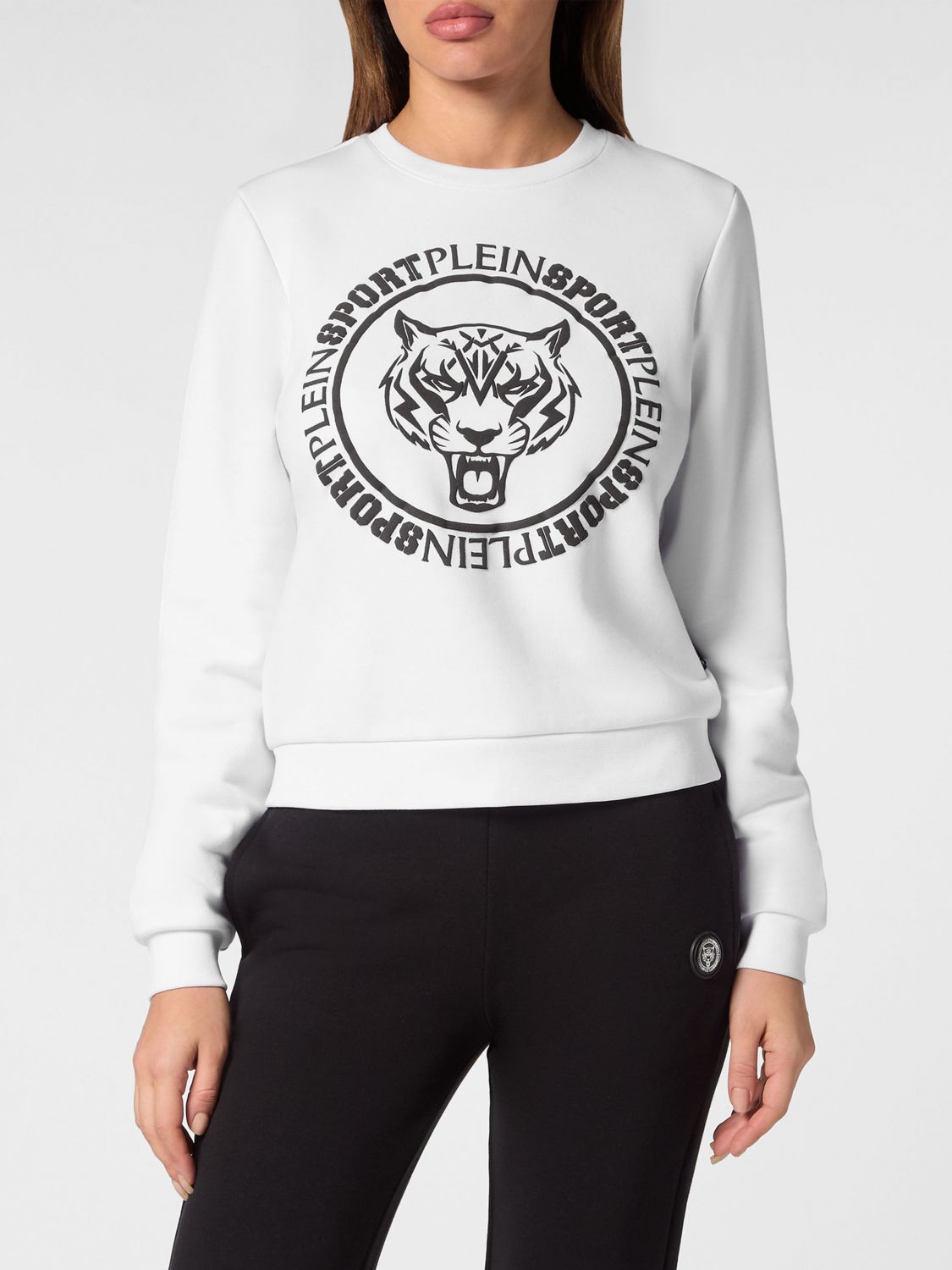 PLEIN SPORT Felpa Donna colore Bianco