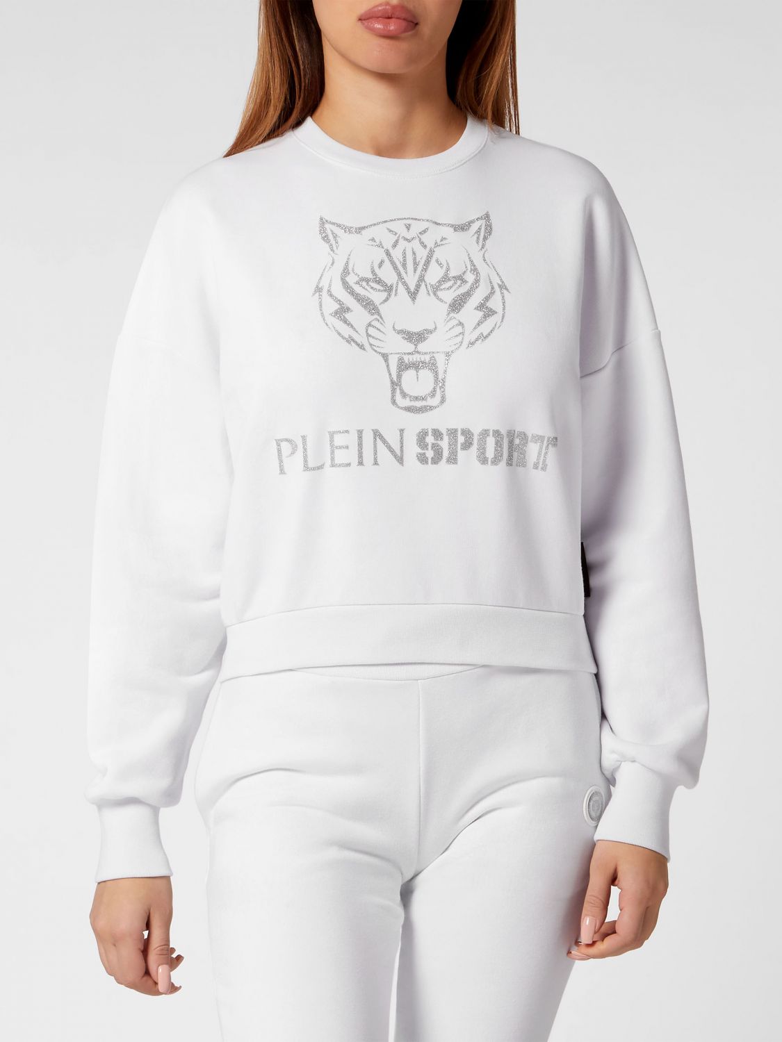PLEIN SPORT Felpa Donna colore Bianco