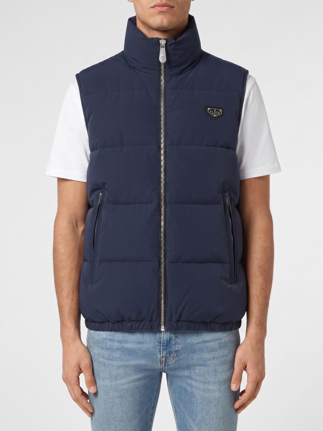 PHILIPP PLEIN Gilet Uomo colore Blue 1