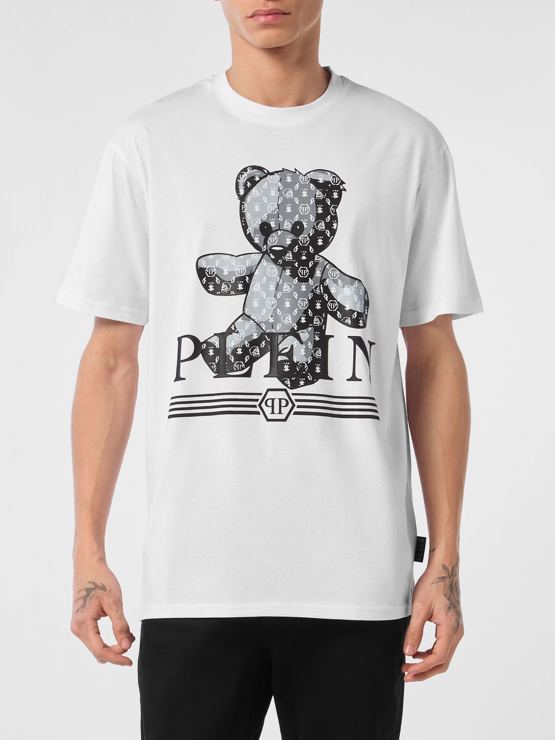 PHILIPP PLEIN T-Shirt Uomo colore Bianco