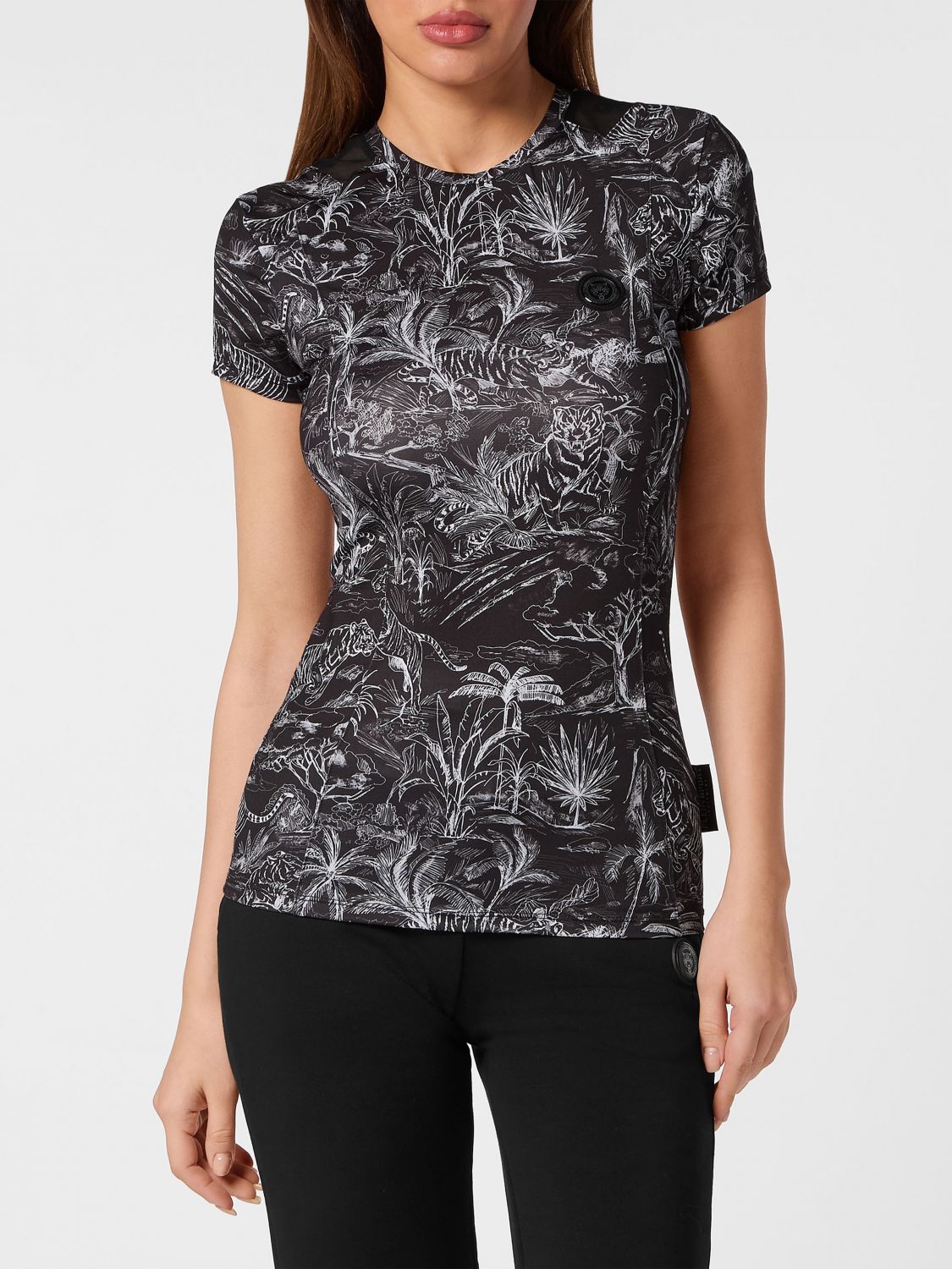 PLEIN SPORT T-Shirts Donna colore Nero