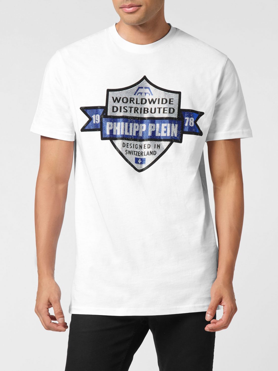 PHILIPP PLEIN T-Shirt Uomo colore Bianco