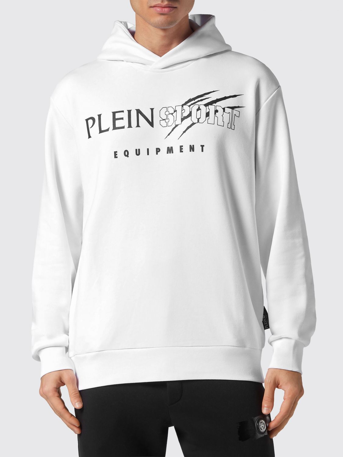 PLEIN SPORT Felpa Uomo colore Bianco