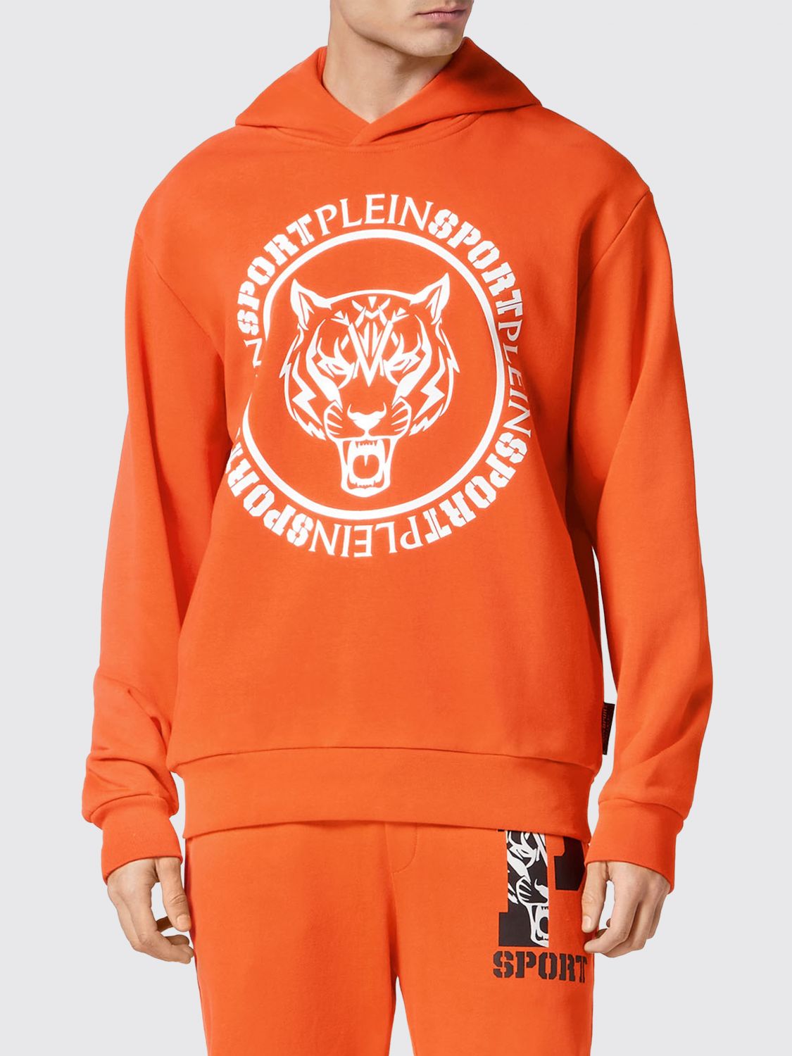 PLEIN SPORT Felpa Uomo colore Arancione