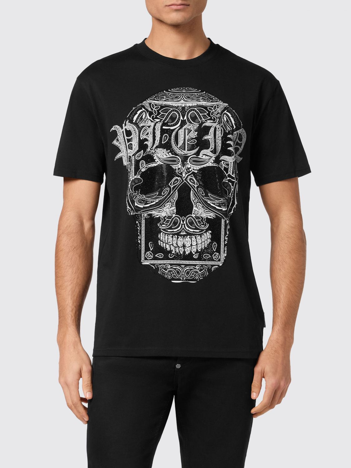 PHILIPP PLEIN T-Shirt Uomo colore Nero