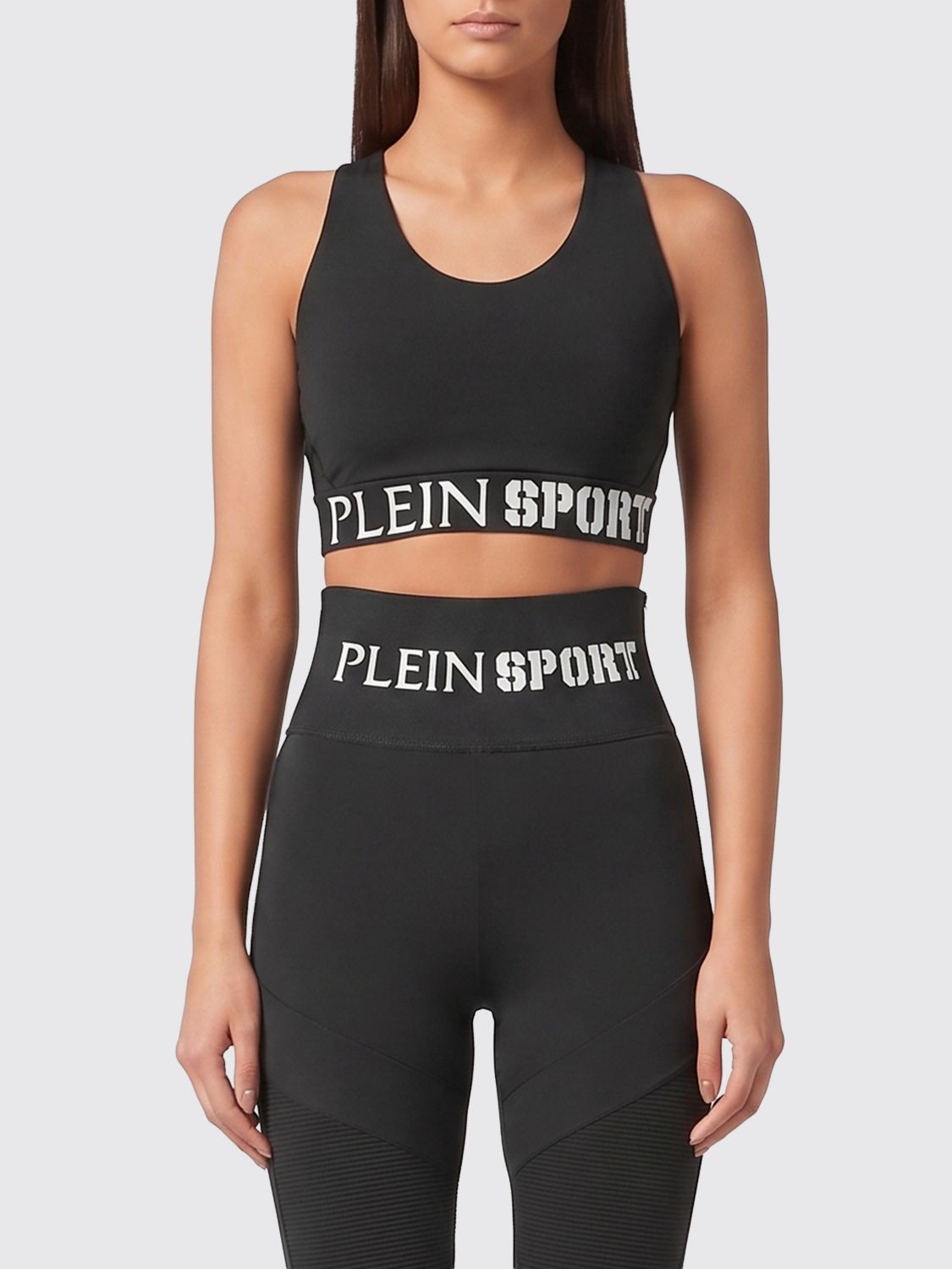 PLEIN SPORT Top Donna colore Nero