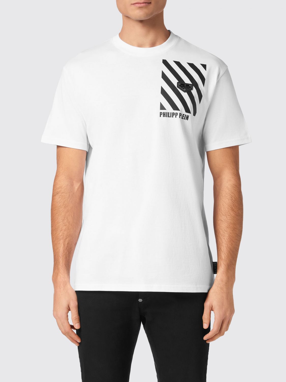 PHILIPP PLEIN T-Shirt Uomo colore Bianco