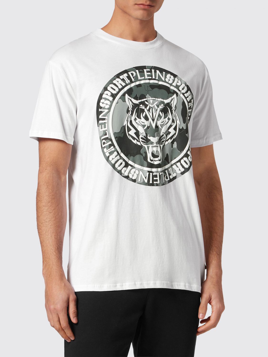 PLEIN SPORT T-Shirt Uomo colore Bianco