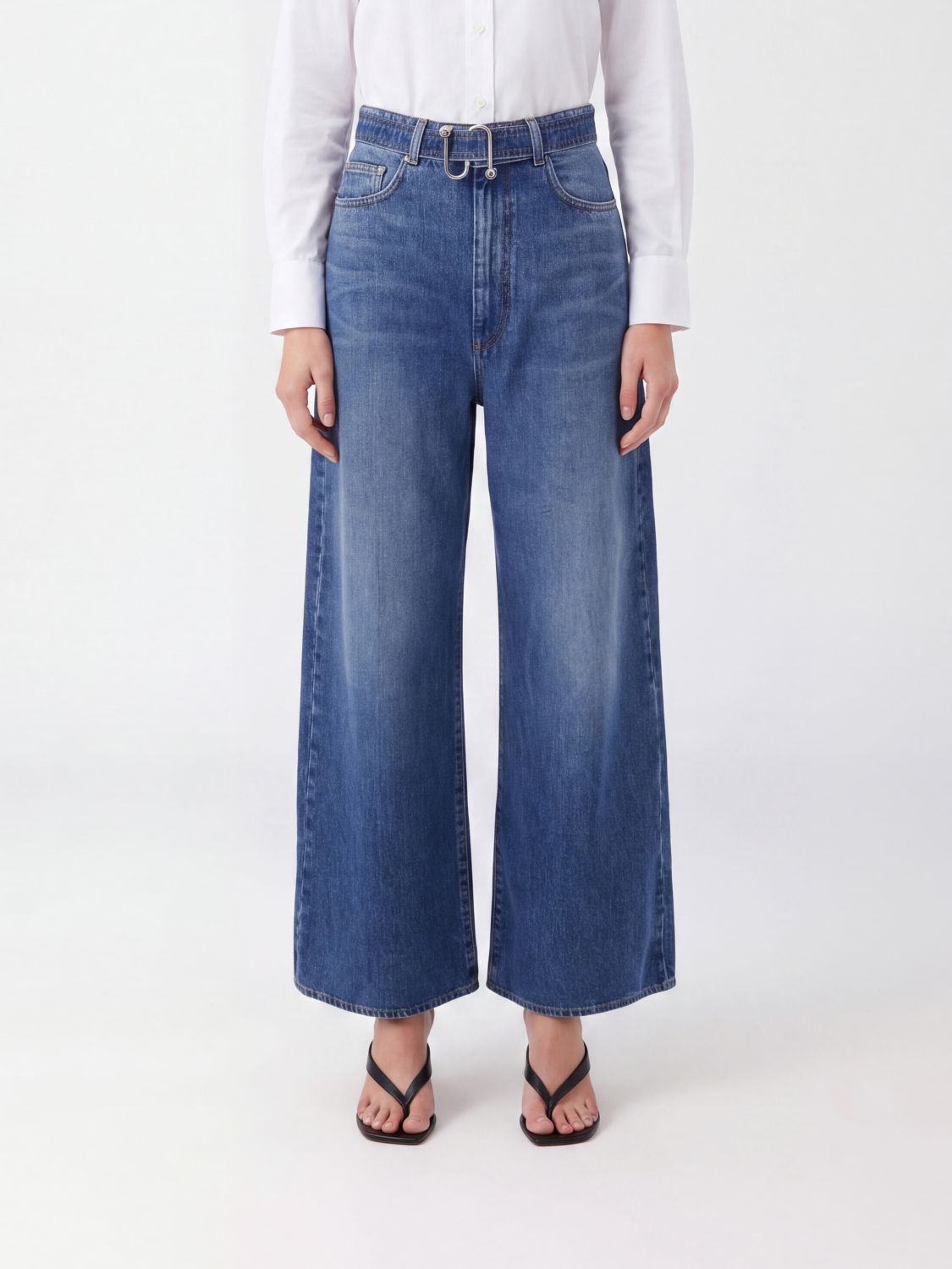 SPORTMAX Jeans Woman color Blue