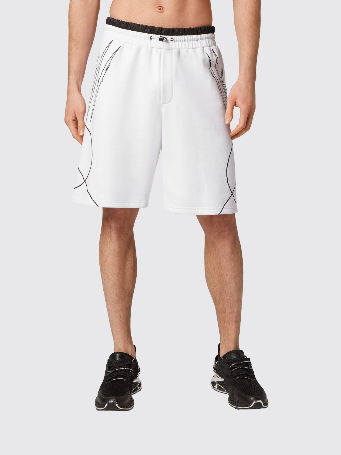 PLEIN SPORT Pantaloncini Uomo colore Bianco