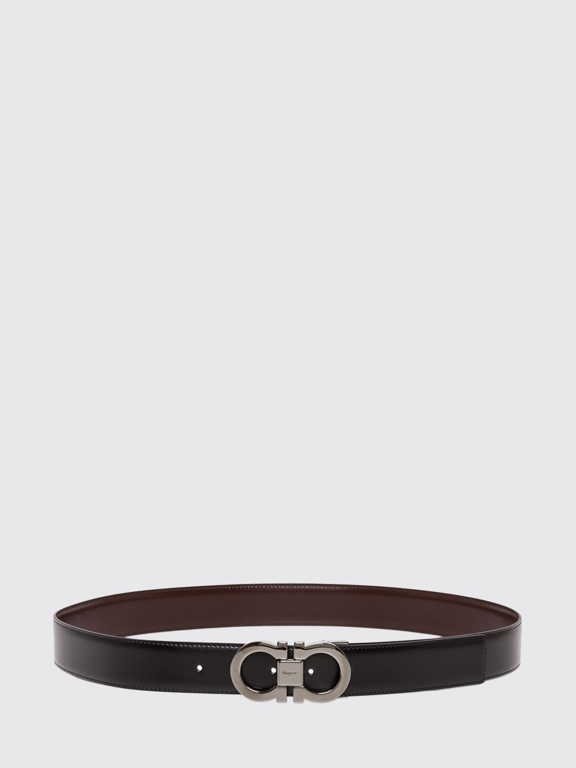 FERRAGAMO Belt Men color Brown