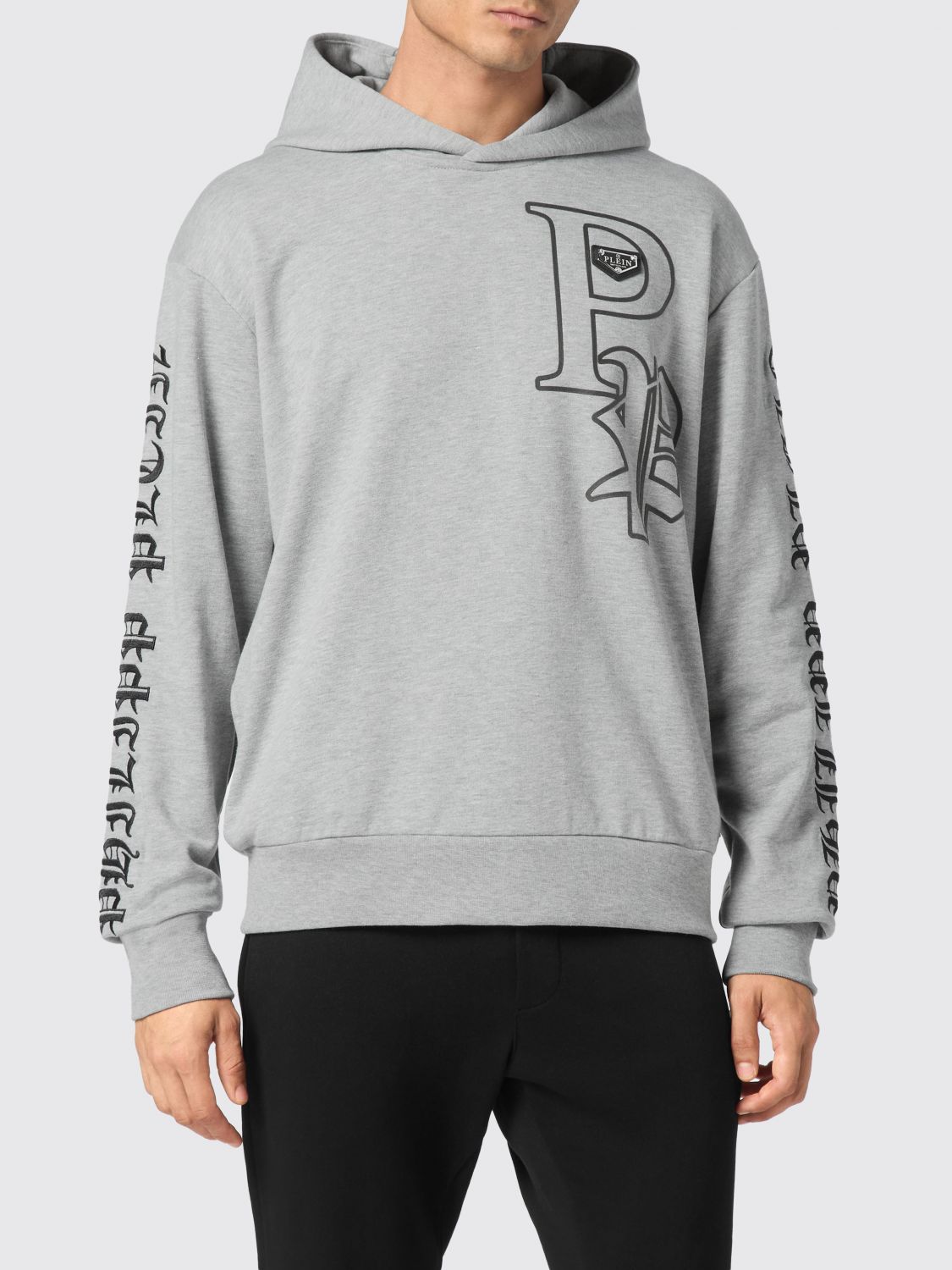 PHILIPP PLEIN Felpa Uomo colore Grigio