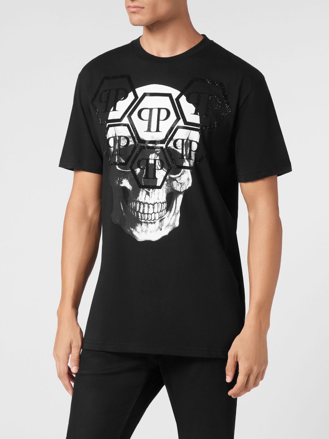 PHILIPP PLEIN T-Shirt Uomo colore Nero