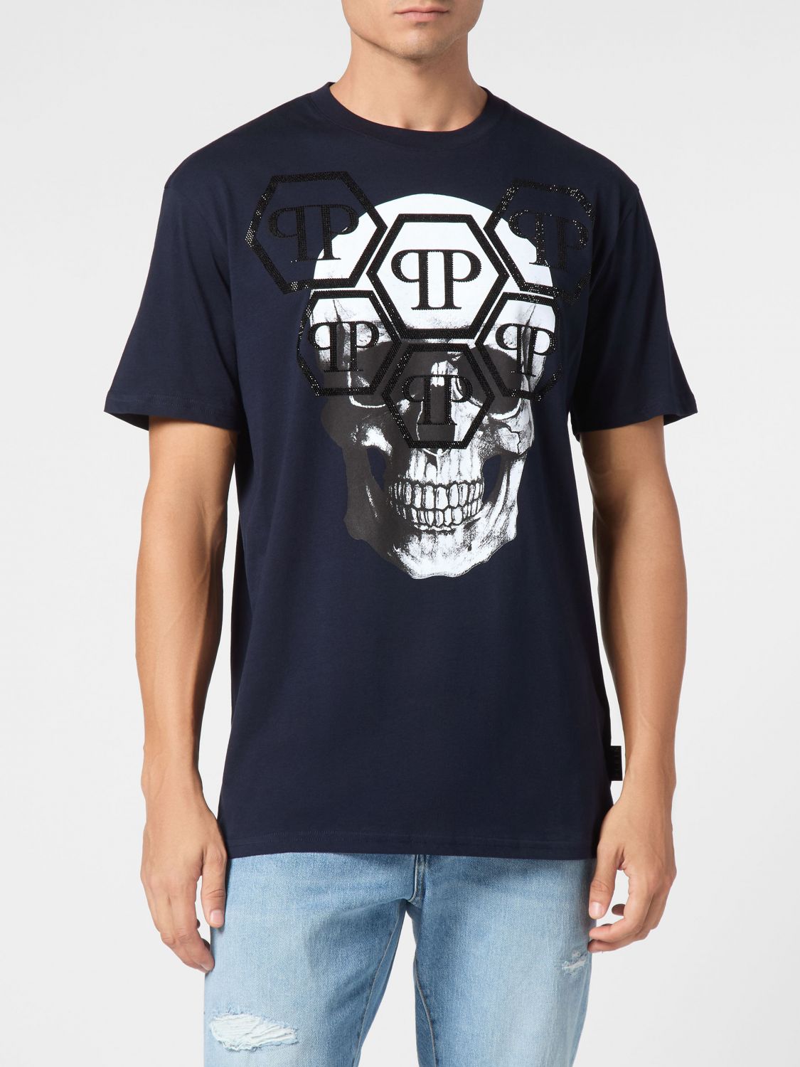 PHILIPP PLEIN T-Shirt Uomo colore Blue