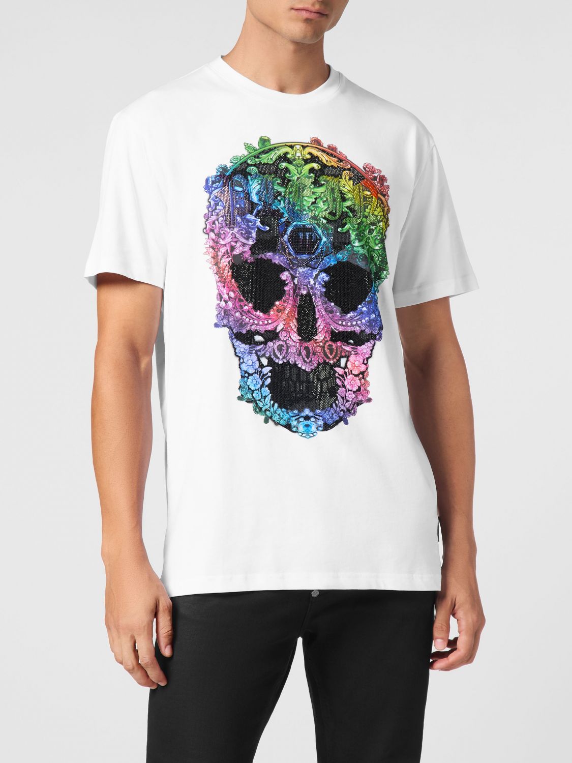 PHILIPP PLEIN T-Shirt Uomo colore Bianco
