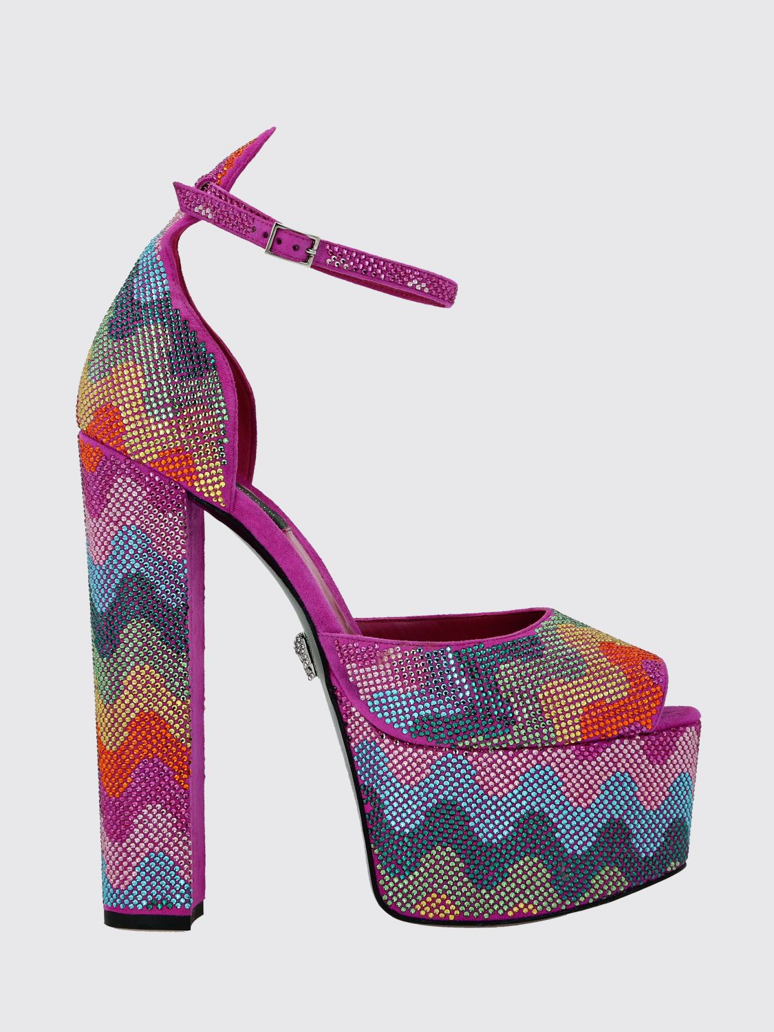 PHILIPP PLEIN Sandali Con Tacco Donna colore Fantasia