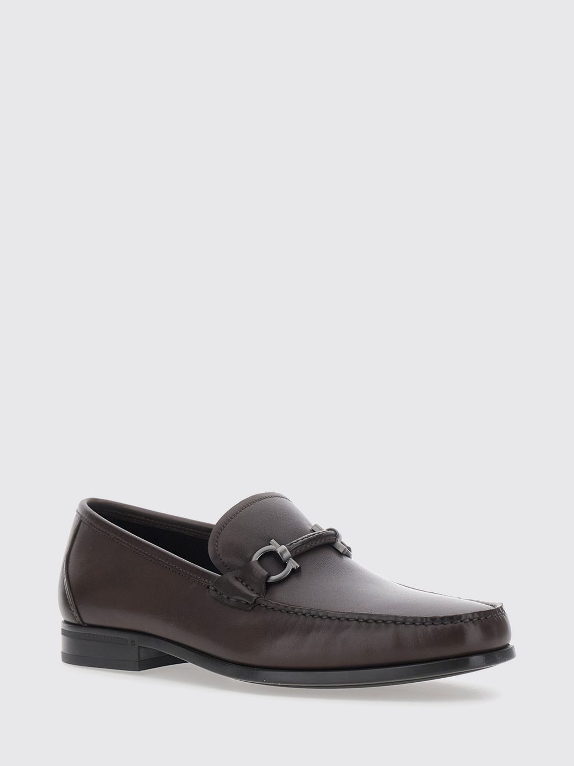 FERRAGAMO Loafers Men color Brown