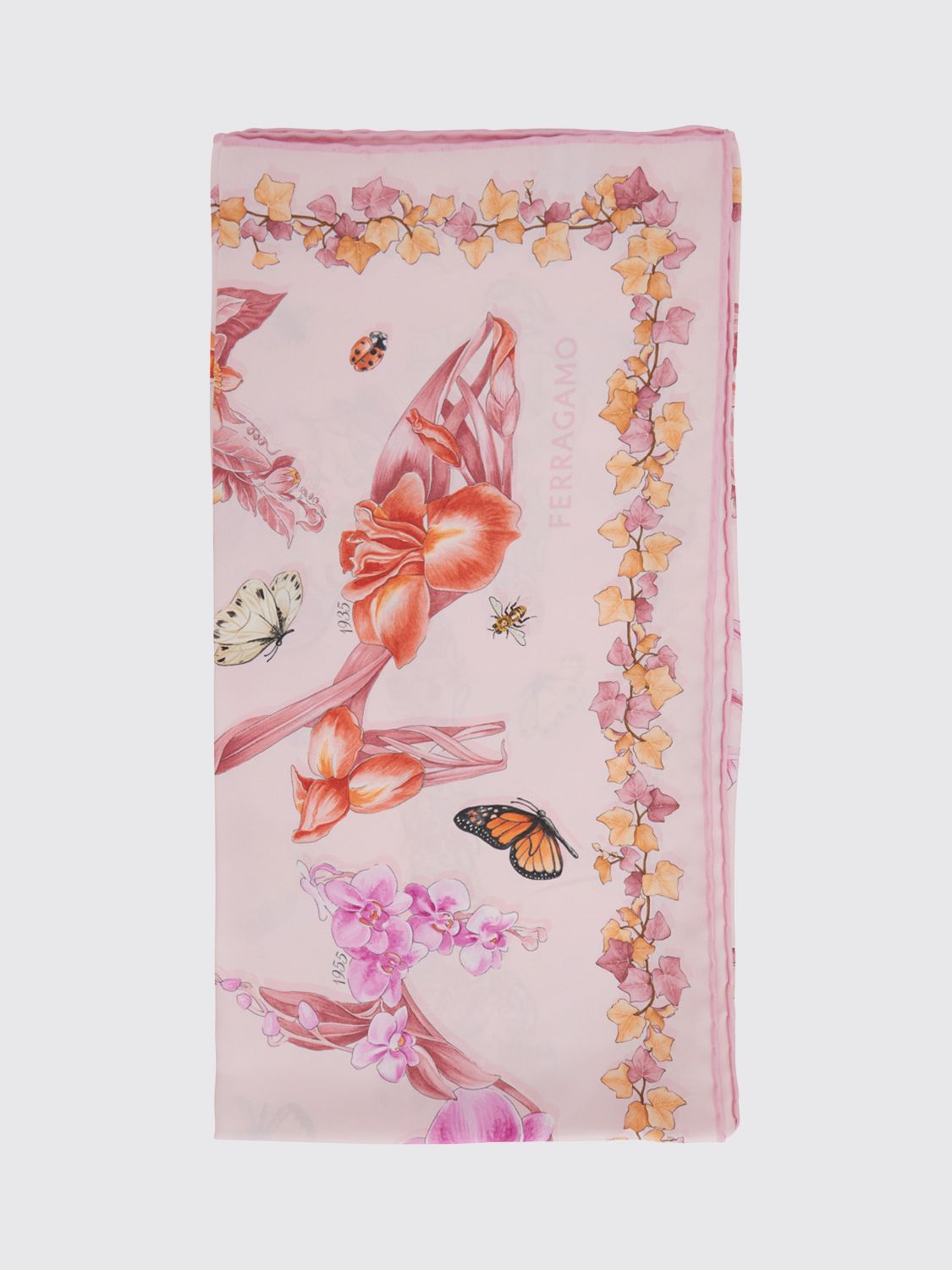 FERRAGAMO Scarf Woman color Pink
