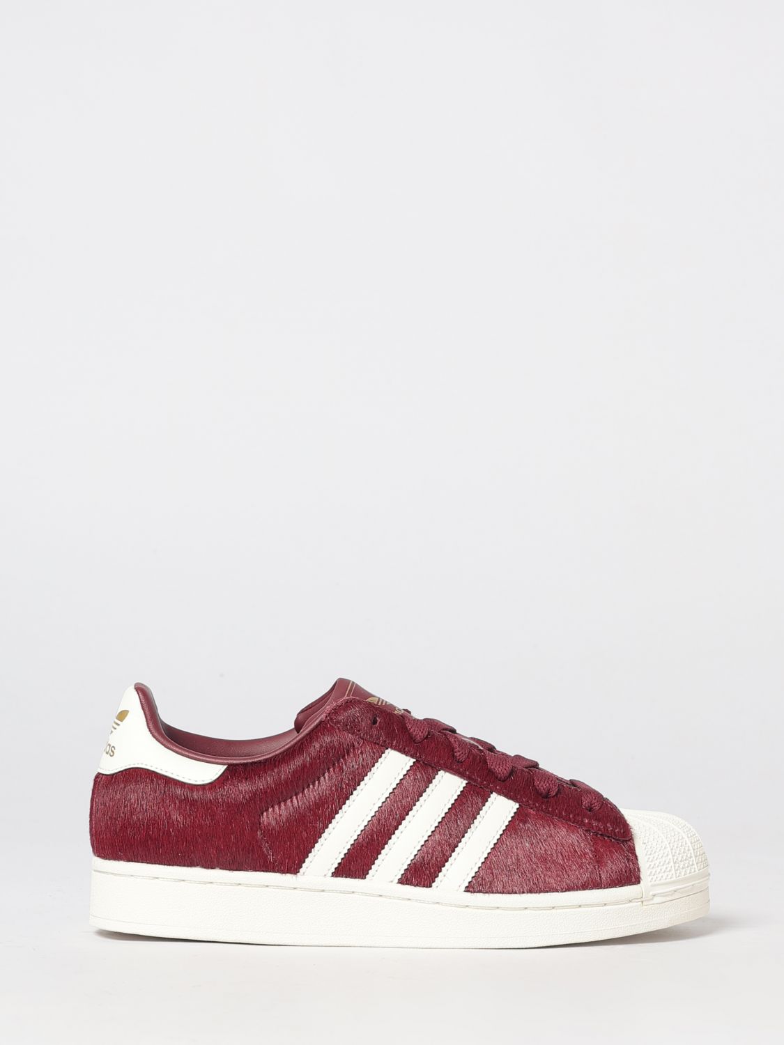 ADIDAS ORIGINALS Superstar II Sneakers aus Leder mit Ponyfell-Details