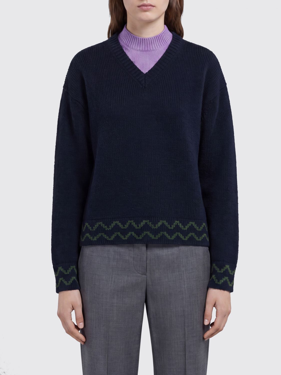 MARNI Sweater Woman color Blue
