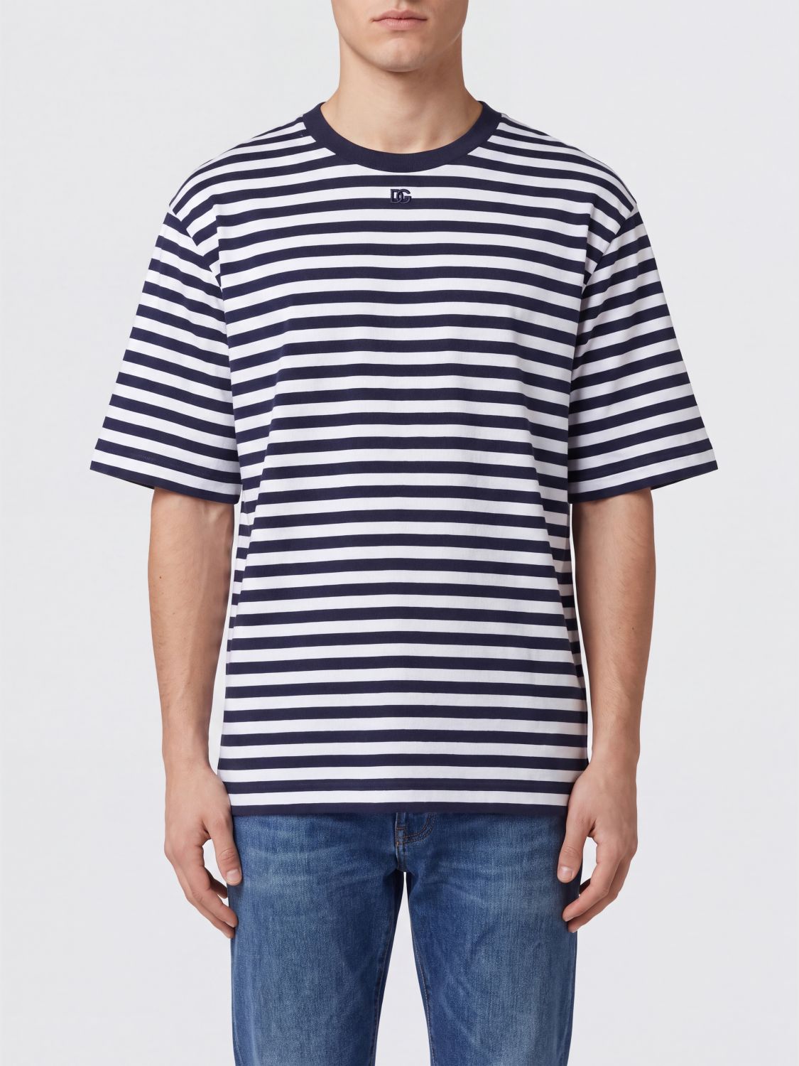DOLCE & GABBANA T-Shirt Uomo colore Blue Navy
