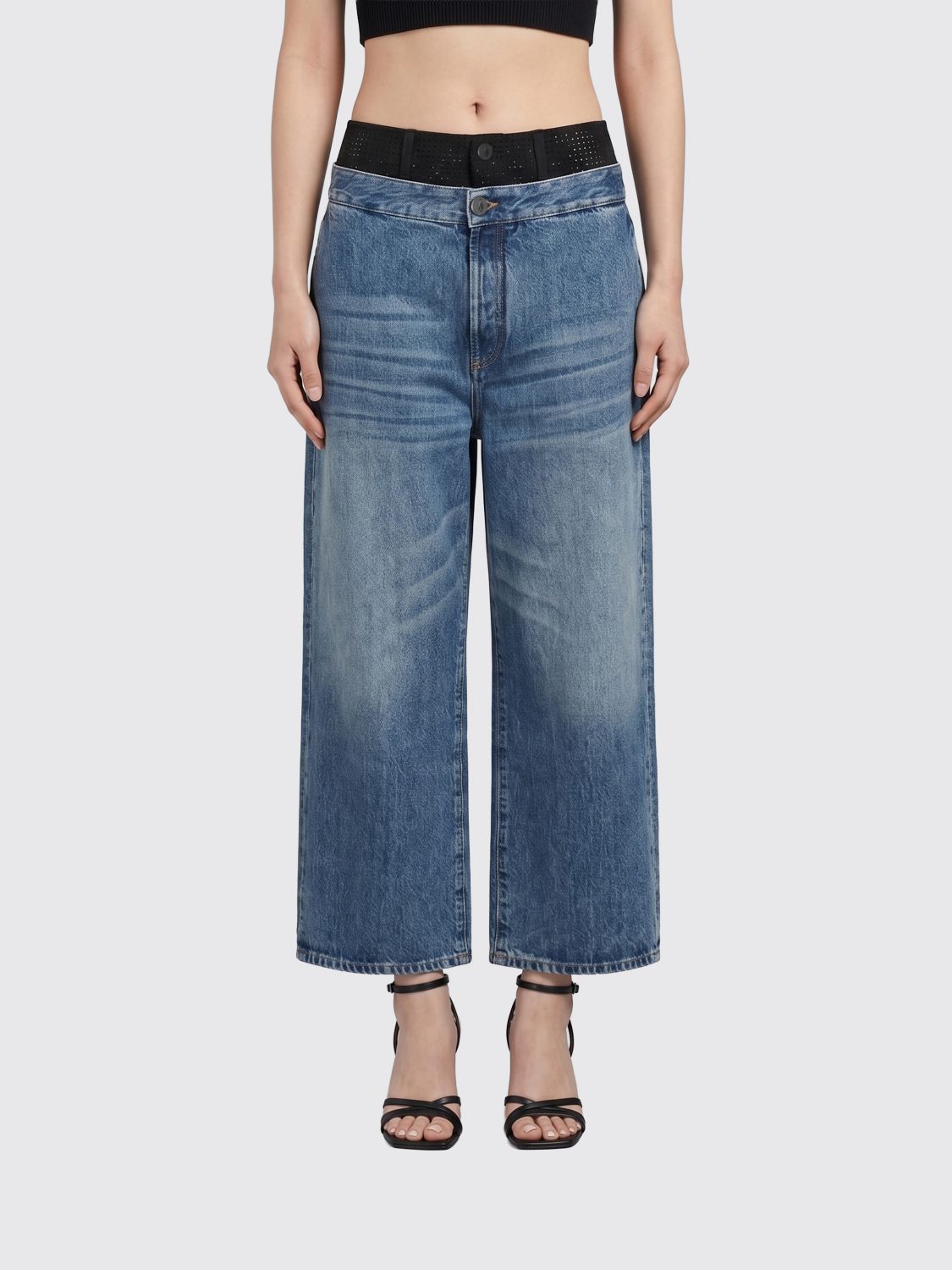 THE ATTICO Jeans Donna colore Blue