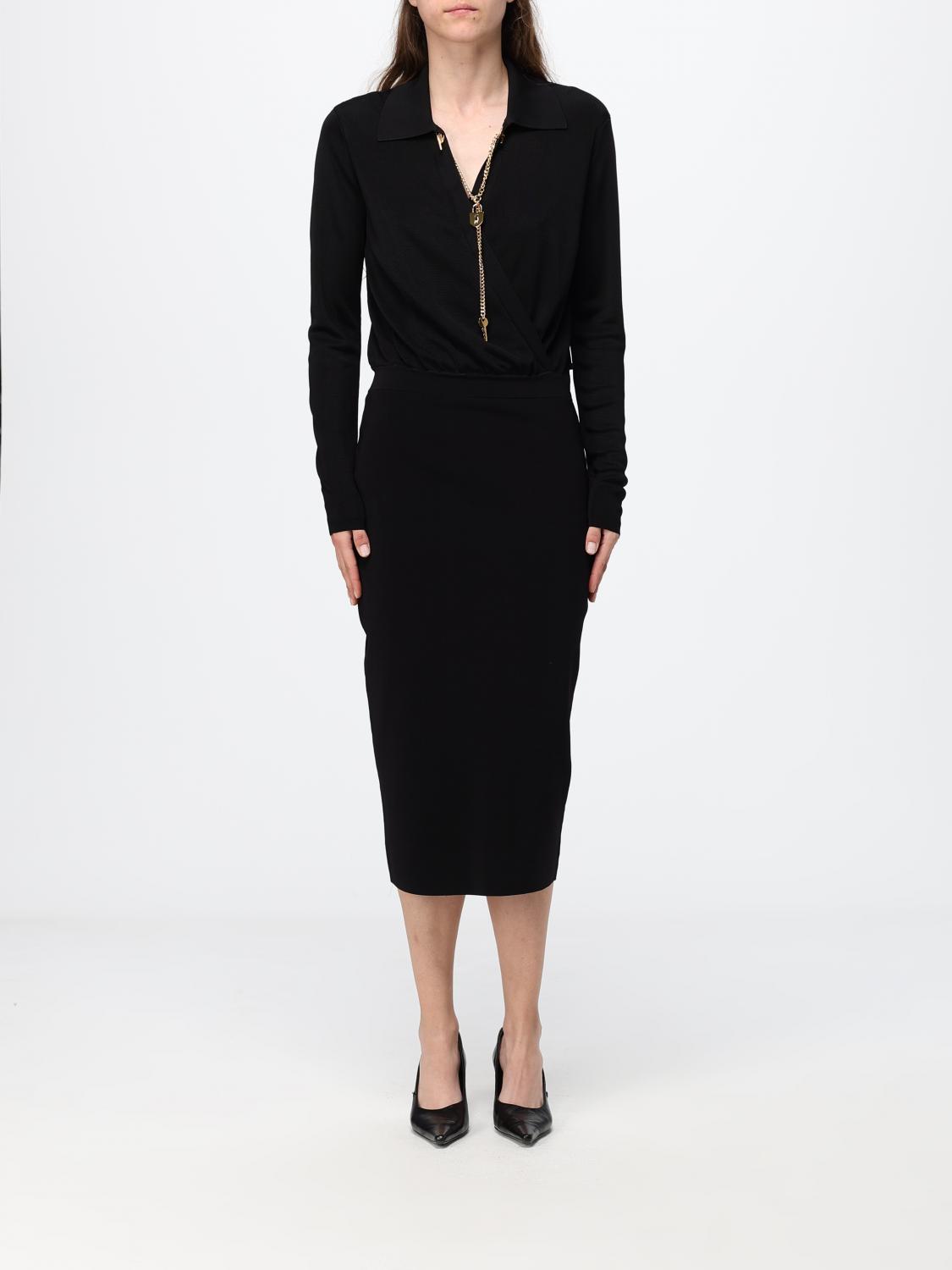 ELISABETTA FRANCHI Dress Woman color Black