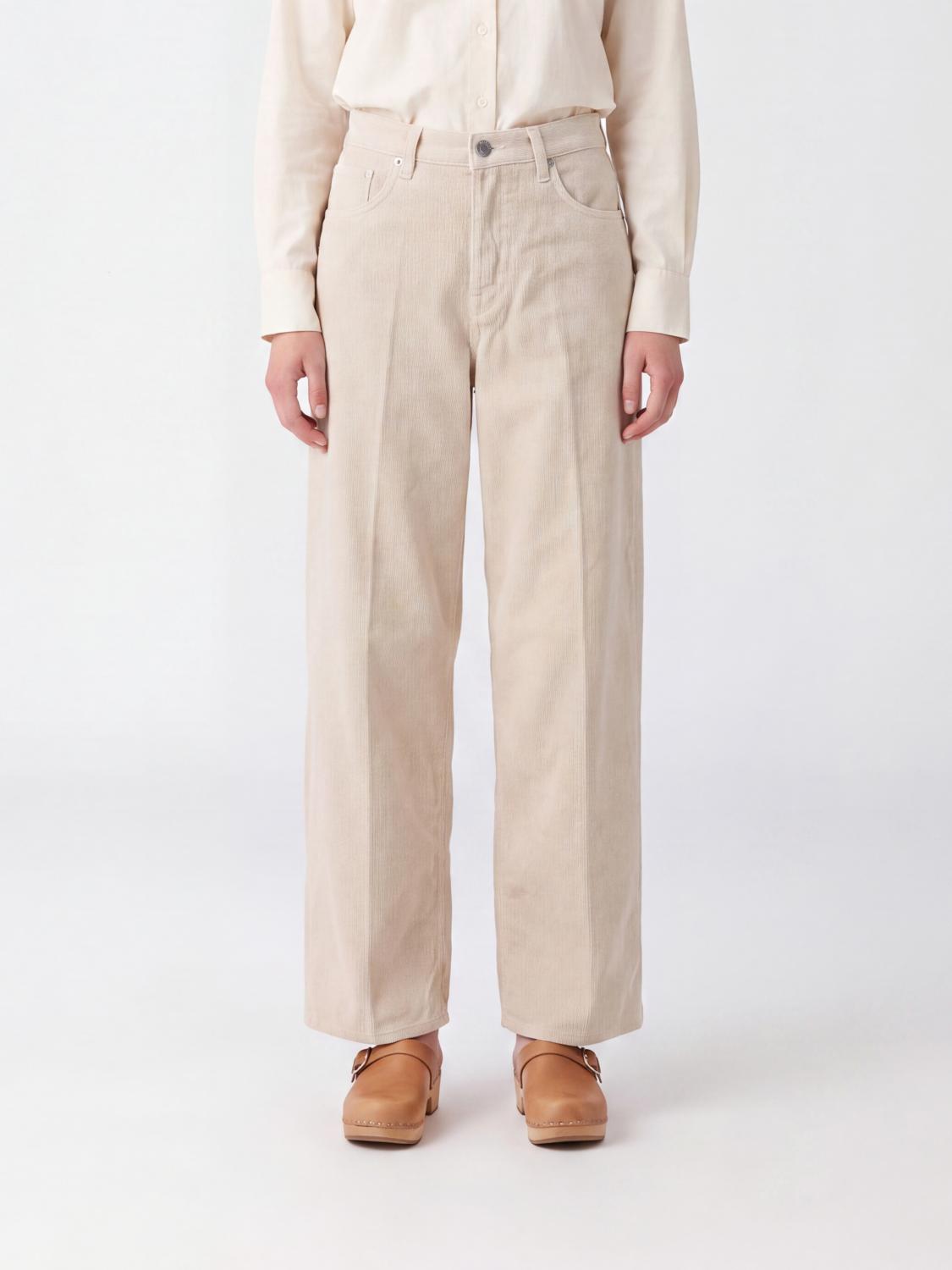 HAIKURE Weit geschnittene Hose Bethany aus Baumwollcord