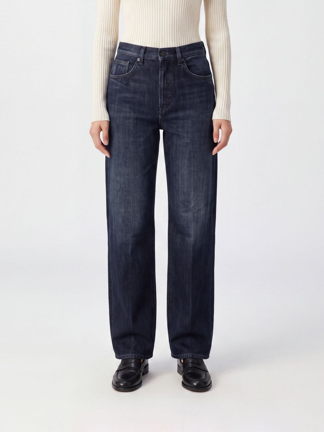 DONDUP Jeans Woman color Blue